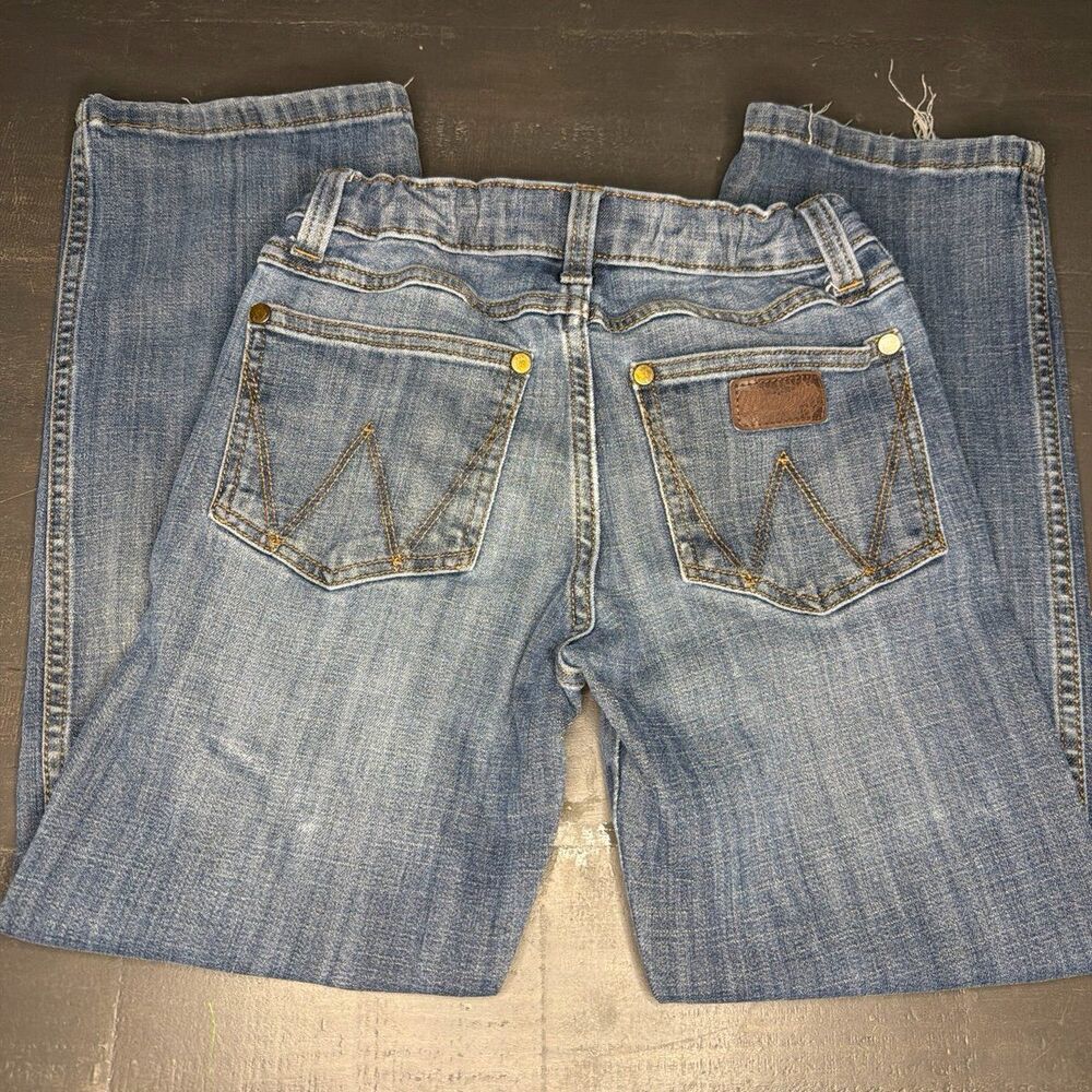 Wrangler Retro Boys Denim Blue Jeans